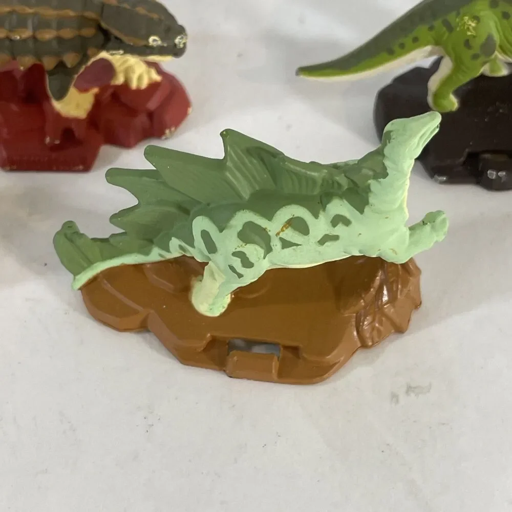 Jurassic Park Lot Of 6 Die-Cast Metal Dinosaurs 1993 Kenner Vintage Toys 90s